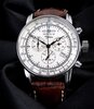 Horloge ZEPPELIN 100 JAHRE ZEPPELIN Heren 7680-1 Analoog Behuizing MINERAAL Wit Bracelette Leer Bruin Boucle ardillon Etanchéiteiten 5ATM
