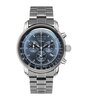 Horloge ZEPPELIN 100 JAHRE ZEPPELIN Heren 7680MB-3 Analoog Behuizing MINERAAL Blauw Bracelette Roestvrij staal Zilverkleurig Etanchéiteiten 5BAR