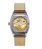 Montre ZEPPELIN METROPOLIS Homme 8360-3 Analogue Cadran MINERAL Bleu Bracelet Cuir Brun Etanchéité 5BAR