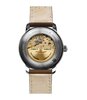 Montre ZEPPELIN ATLANTIC Homme 8466-4 Analogue Cadran MINERAL Vert Bracelet Cuir Brun Boucle ardillon Etanchéité 5BAR
