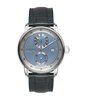 Horloge ZEPPELIN FRIEDRICHSHAFEN Heren 8522-3 Analoog Behuizing Saffier Blauw Bracelette Leer Blauw Etanchéiteiten 5BAR