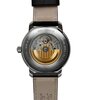 Montre ZEPPELIN NEW CAPTAIN'S LINE Homme 8652-1 Analogue Cadran Saphir Gris Bracelet Cuir Noir Boucle ardillon Etanchéité 5ATM