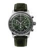 Horloge ZEPPELIN 100 JAHRE ZEPPELIN Heren 8680-4 Analoog Behuizing MINERAAL Groen Bracelette Leer Groen Boucle ardillon Etanchéiteiten 5ATM