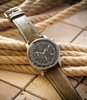Horloge ZEPPELIN 100 JAHRE ZEPPELIN Heren 8680-4 Analoog Behuizing MINERAAL Groen Bracelette Leer Groen Boucle ardillon Etanchéiteiten 5ATM