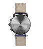 Horloge ZEPPELIN MEDITERRANEE - BLUE Heren 9670-3 Analoog Behuizing MINERAAL Blauw Bracelette Leer Blauw Boucle ardillon Etanchéiteiten 5BAR