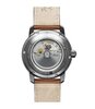 Montre ZEPPELIN MEDITERRANEE Homme 9690-1 Analogue Cadran Saphir ZILVER Bracelet Cuir Brun Etanchéité 5BAR
