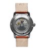 Horloge ZEPPELIN MEDITERRANEE Heren 9690-5 Analoog Behuizing MINERAAL Beige Bracelette Leer Bruin Boucle ardillon Etanchéiteiten 5BAR