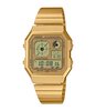 Montre CASIO CASIO COLLECTION RETRO Homme A130WEG-9AEF Digital Cadran Acrylique Or Bracelet Acier inoxydable Or
