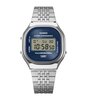 Horloge CASIO CASIO COLLECTION RETRO Unisex A140WE-2AEF Digitaal Behuizing Hars Blauw Bracelette Roestvrij staal Staal