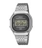 Horloge CASIO CASIO COLLECTION RETRO Unisex A140WE-8AEF Digitaal Behuizing Hars Zwart Armband Roestvrij staal Staal