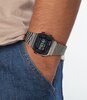 Montre CASIO CASIO COLLECTION RETRO Homme A168WEGG-1BEF Digital Cadran Acrylique Noir Bracelet Acier inoxydable Gunmetal Clip / clasp