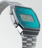Montre CASIO CASIO COLLECTION RETRO Homme A168WEM-2EF Digital Cadran Minéral Bleu Bracelet Acier inoxydable Acier Fermeture réglable