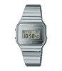 Montre CASIO CASIO COLLECTION RETRO Homme A700WEV-7AEF Digital Cadran Acrylique Argenté Bracelet Acier inoxydable Argenté