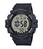 Horloge CASIO CASIO COLLECTION Heren AE-1500WH-1AVEF Digitaal Behuizing Acryl Zwart Bracelette HARS Zwart Boucle ardillon Etanchéiteiten 10BAR