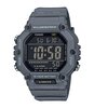 Montre CASIO CASIO COLLECTION Homme AE-1600H-8BVEF Digital Cadran Acrylique Noir Bracelet Résine Gris Etanchéité 10BAR