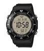 Horloge CASIO CASIO COLLECTION Heren AE-1700H-1AVEF Digitaal Behuizing Acryl Zwart Bracelette Hars Zwart Etanchéiteiten 10BAR