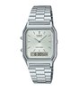 Horloge CASIO CASIO COLLECTION RETRO Unisex AQ-230A-7AMQYES Analoog-digitaal Behuizing Acryl Zilverkleurig Bracelette Roestvrij staal Zilverkleurig Bo