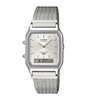 Montre CASIO CASIO COLLECTION RETRO Homme AQ-230EM-7AEF Analogue-Digital Cadran Acrylique Argenté Bracelet Acier inoxydable Argenté
