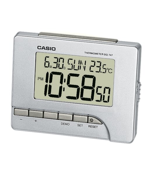 Montre CASIO WAKE UP TIMER DQ-747-8EF Digital Cadran Acrylique