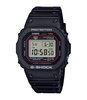 Horloge CASIO G-SHOCK Heren DW-5000R-1AER Digitaal Behuizing MINERAAL Grijs Bracelette Hars Zwart Etanchéiteiten 20BAR