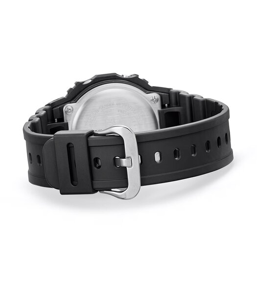 Horloge CASIO G-SHOCK Heren DW-5600RL-1ER Digitaal Behuizing MINERAAL Zwart Armband Hars Zwart Waterdichtheid 20BAR