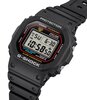 Horloge CASIO G-SHOCK Heren DW-5600RL-1ER Digitaal Behuizing MINERAAL Zwart Armband Hars Zwart Waterdichtheid 20BAR