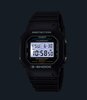 Horloge CASIO G-SHOCK Heren DW-5600UE-1ER Digitaal Behuizing MINERAAL Grijs Bracelette Hars Zwart Etanchéiteiten 20BAR