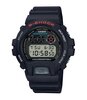 Horloge CASIO G-SHOCK Heren DW-6900U-1ER Digitaal Behuizing MINERAAL Grijs Bracelette Hars Zwart Etanchéiteiten 20BAR