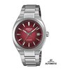 Horloge CASIO EDIFICE Heren EFK-200D-4AER Analoog Behuizing Saffier Rood Armband Roestvrij staal Staal Waterdichtheid 10 ATM