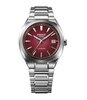 Horloge CASIO EDIFICE Heren EFK-200D-4AER Analoog Behuizing Saffier Rood Armband Roestvrij staal Staal Waterdichtheid 10 ATM