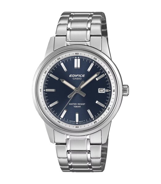 Montre CASIO EDIFICE Homme EFR-109D-2AER Analogique Cadran Minéral Bleu Bracelet Acier inoxydable Acier Etanchéité 10 ATM