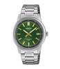 Horloge CASIO EDIFICE Heren EFR-109D-3AER Analoog Behuizing Mineraal Groen Armband Roestvrij staal Staal Waterdichtheid 10 ATM
