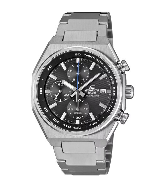 Horloge CASIO EDIFICE Heren EFS-S660D-1AEF Analoog Behuizing Saffier Armband Roestvrij staal Staal Waterdichtheid 10 ATM