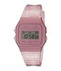 Montre CASIO CASIO COLLECTION Homme F-91WS-4EF Digital Cadran Acrylique Rose Bracelet RESINE Rose Boucle ardillon