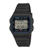 Montre CASIO CASIO COLLECTION Homme F-B100W-1AEF Digital Cadran Acrylique Noir Bracelet Résine Noir