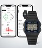 Montre CASIO CASIO COLLECTION Homme F-B100W-1AEF Digital Cadran Acrylique Noir Bracelet Résine Noir