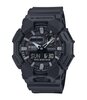 Horloge CASIO G-SHOCK Heren GA-010-1A1ER Analoog-digitaal Behuizing MINERAAL Zwart Bracelette Hars Zwart Etanchéiteiten 20BAR