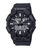 Horloge CASIO G-SHOCK Heren GA-010-1AER Analoog-digitaal Behuizing MINERAAL Zwart Bracelette Hars Zwart Etanchéiteiten 20BAR