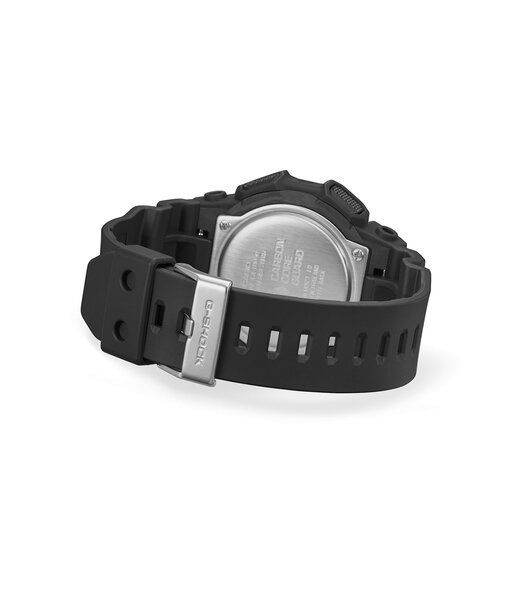 Horloge CASIO G-SHOCK Heren GA-010-1AER Analoog-digitaal Behuizing MINERAAL Zwart Bracelette Hars Zwart Etanchéiteiten 20BAR