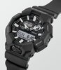 Horloge CASIO G-SHOCK Heren GA-010-1AER Analoog-digitaal Behuizing MINERAAL Zwart Bracelette Hars Zwart Etanchéiteiten 20BAR