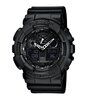 Horloge CASIO G-SHOCK Heren GA-100-1A1ER Analoog-digitaal Behuizing MINERAAL Zwart Bracelette HARS Zwart Boucle ardillon Etanchéiteiten 20BAR