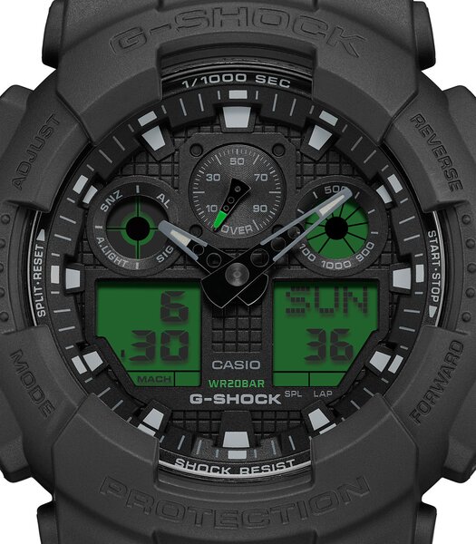 Horloge CASIO G-SHOCK Heren GA-100BEG-1AER