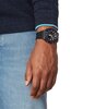 Horloge CASIO G-SHOCK Heren GA-2100-1AER Analoog-digitaal Behuizing MINERAAL Zwart Bracelette HARS Zwart Boucle ardillon Etanchéiteiten 20BAR