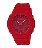 Horloge CASIO G-SHOCK Heren GA-2100-4AER Digitaal + analoog Behuizing Mineraal Rood Bracelette Hars Rood Boucle ardillon Etanchéiteiten 20 BAR