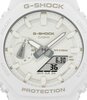 Horloge CASIO G-SHOCK Heren GA-2100-7A7ER Analoog-digitaal Behuizing MINERAAL Wit Bracelette Hars Wit Boucle ardillon Etanchéiteiten 20BAR