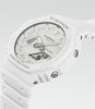 Horloge CASIO G-SHOCK Heren GA-2100-7A7ER Analoog-digitaal Behuizing MINERAAL Wit Bracelette Hars Wit Boucle ardillon Etanchéiteiten 20BAR
