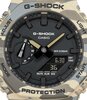 Montre CASIO G-SHOCK Homme GA-2100CM-5AER Analogue-Digital Cadran MINERAL Noir Bracelet Résine Beige Etanchéité 20BAR