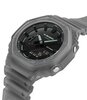Horloge CASIO G-SHOCK Heren GA-2100K-1AER Analoog-digitaal Behuizing MINERAAL Zwart Bracelette Hars Zwart Etanchéiteiten 20BAR