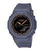 Horloge CASIO G-SHOCK Heren GA-2100K-2AER Analoog-digitaal Behuizing MINERAAL Zwart Bracelette Hars Blauw Etanchéiteiten 20BAR
