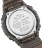 Horloge CASIO G-SHOCK Heren GA-2100K-5AER Analoog-digitaal Behuizing MINERAAL Zwart Bracelette Hars Bruin Etanchéiteiten 20BAR